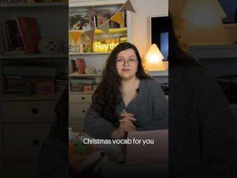 Christmas vocab for you!