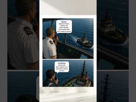 Towing operations.