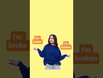 I'm broke VS I'm broken | #огэанглийский #english #английскийязык #огэ
