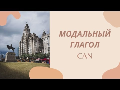 МОДАЛЬНЫЙ ГЛАГОЛ CAN - УРОК ДЛЯ НАЧИНАЮЩИХ