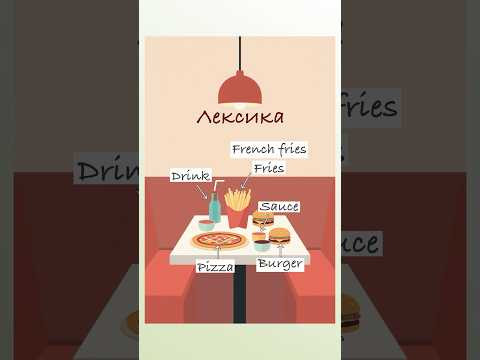 ФАСТФУД на английском #английскийдляначинающих #английскийснуля #английскийязык ФАСТФУД на английском #английскийдляначинающих #английскийснуля #английскийязык