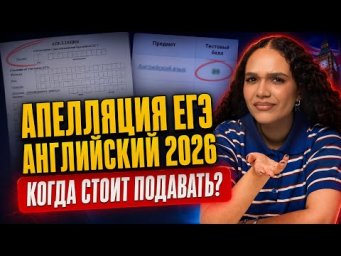 Апелляция ЕГЭ по английскому 2026: когда стоит подавать, а когда нет | Умскул